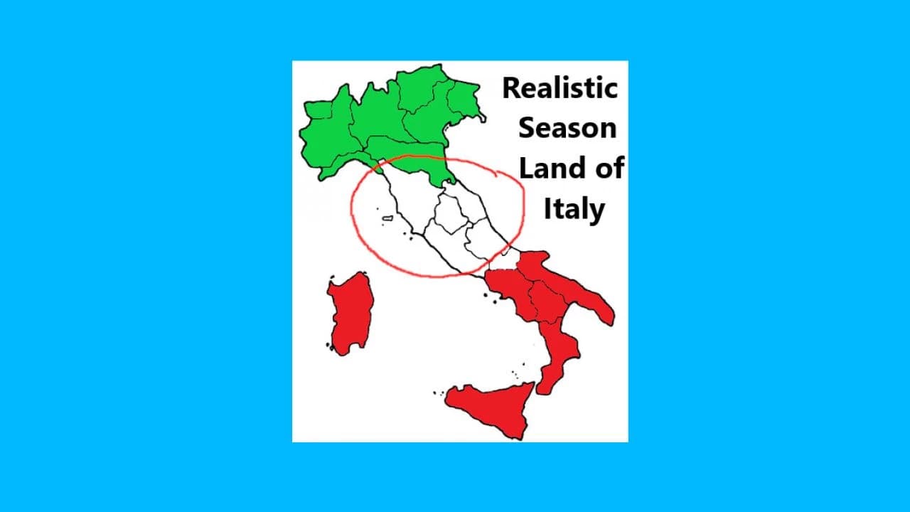 SEASON GEO LAND OF ITALY