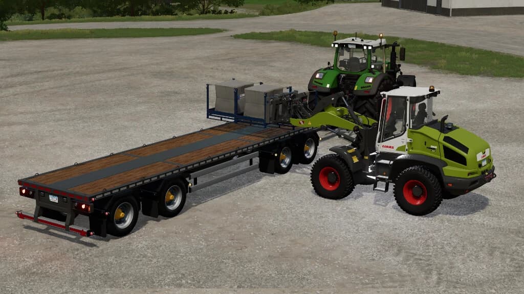 SELF BUILT BALE TRAILER 3