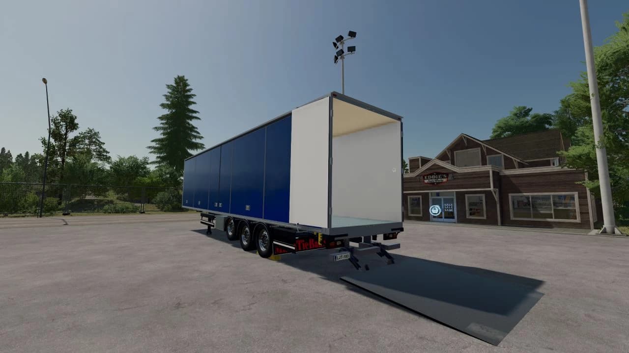 SEMI TRAILER WITH TAIL LIFT 2