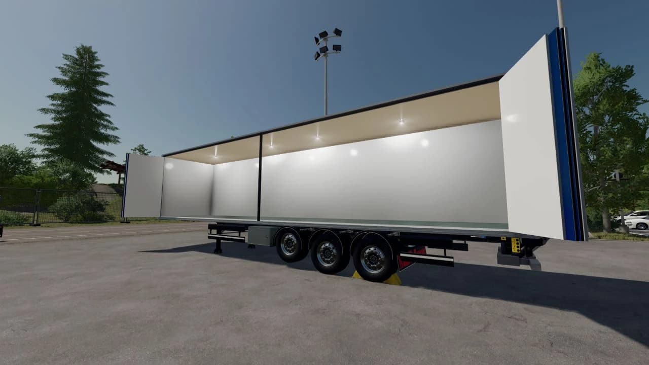SEMI TRAILER WITH TAIL LIFT