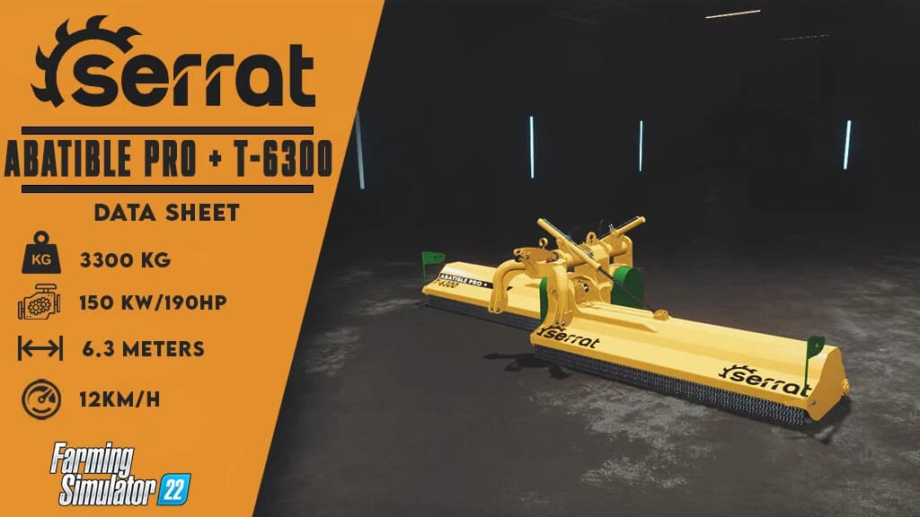 SERRAT ABATIBLE PRO + T-6300 4