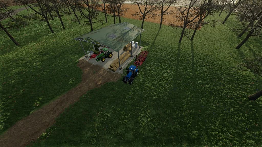 SHED FOR BALES