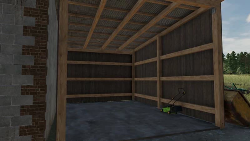 SHED FOR HARVESTER 3