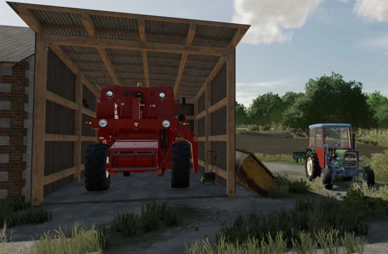 SHED FOR HARVESTER 2