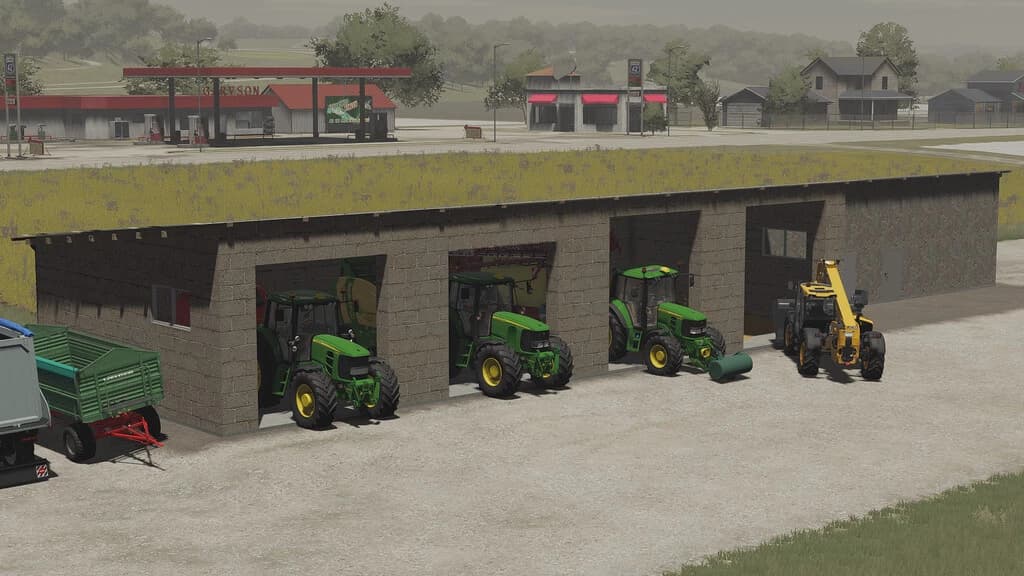 SHED WITH GARAGE