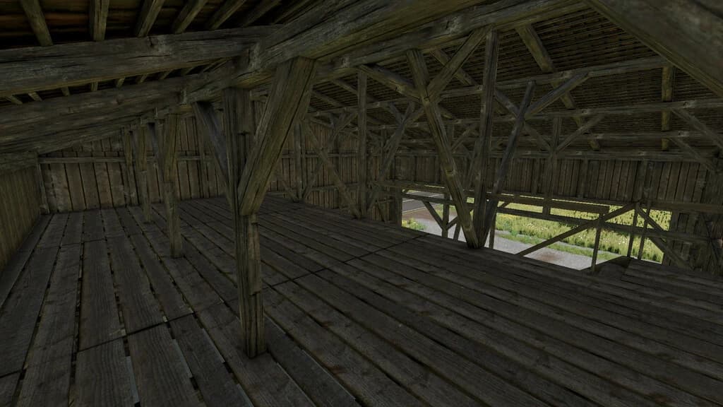 SHED WITH HAYLOFT