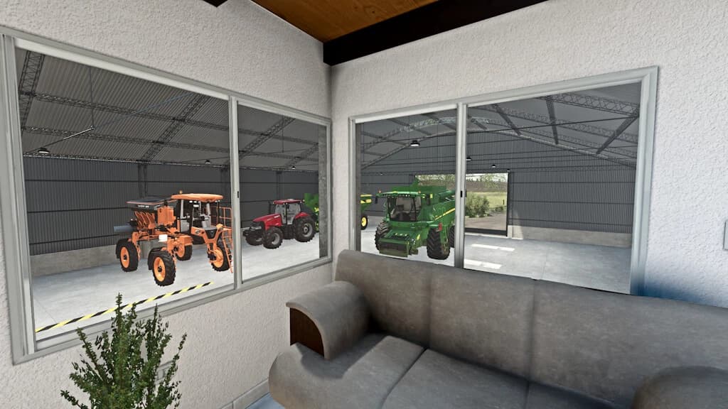 SHED WITH WORKSHOP AND OFFICE 4
