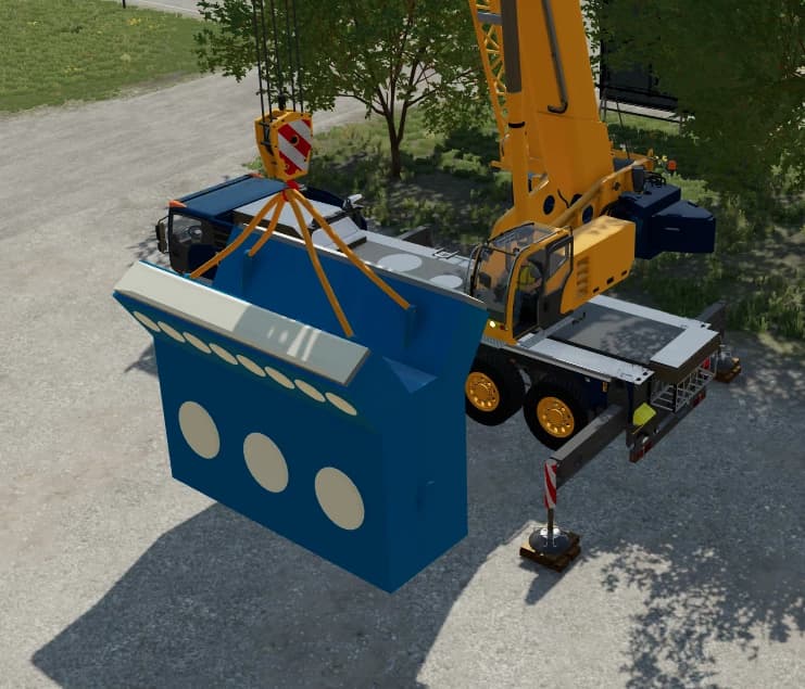 SHIP ENGINE HEAVY HAUL LOAD 2