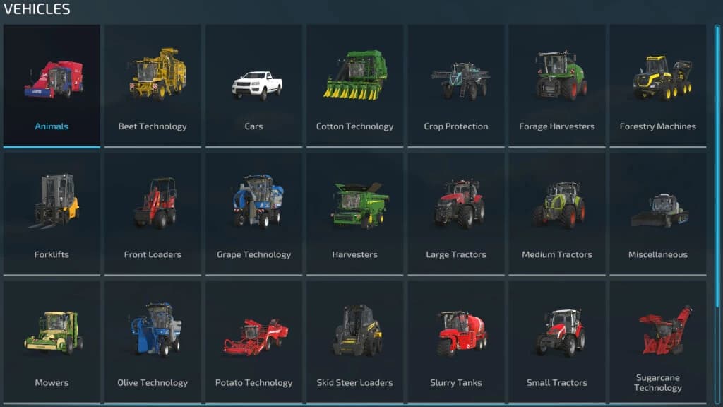 SHOP CATEGORIES SORTED 3