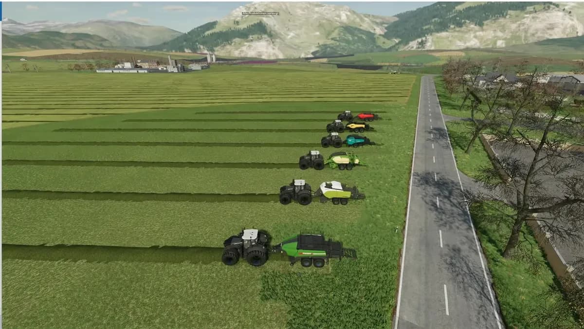 SILAGE-QUADERBALLEN PRESSE 4