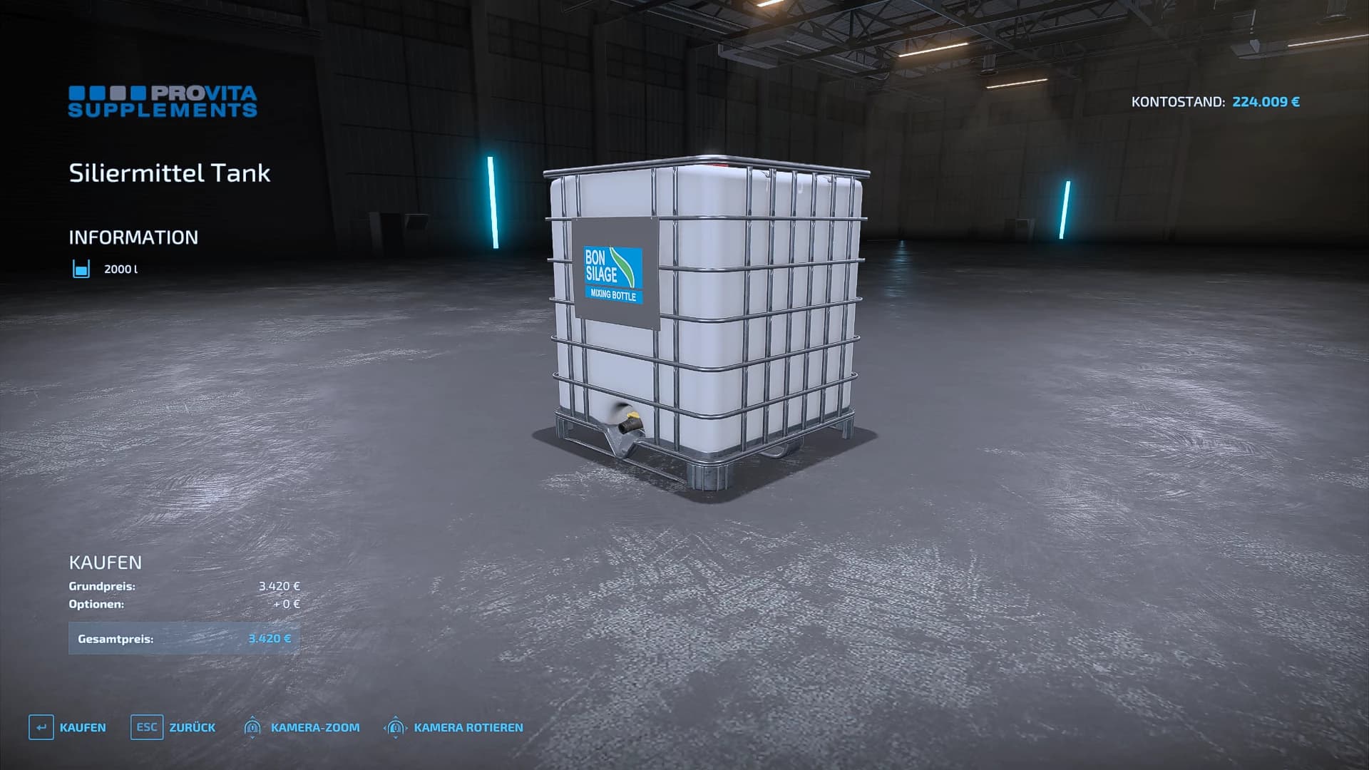 SILAGEASSITIVE TANK 2