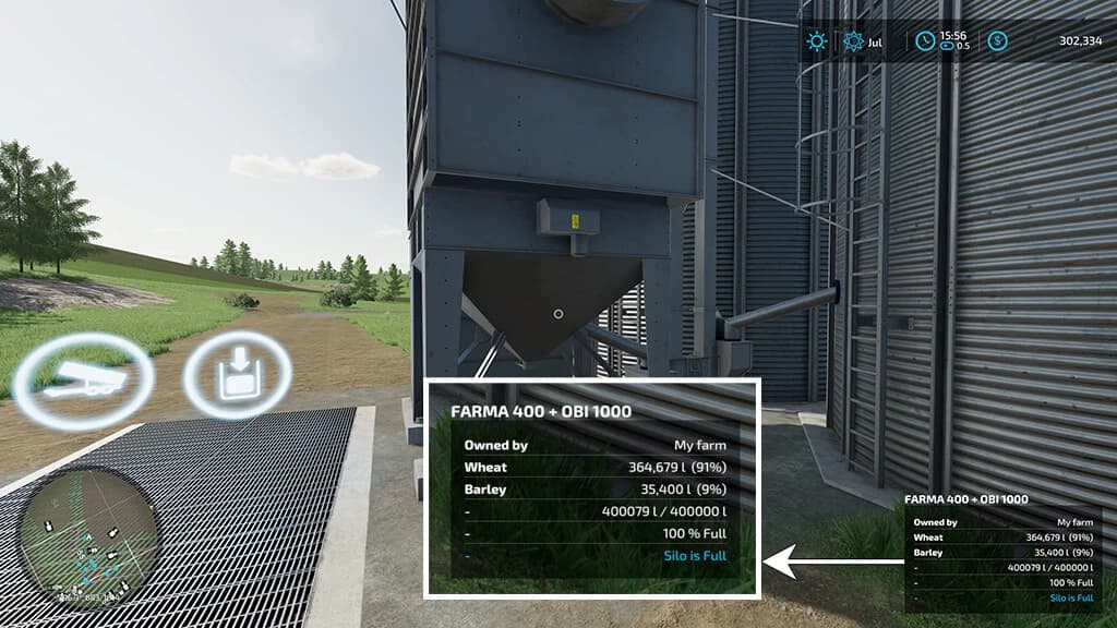 SILO FILL INFORMATION 4