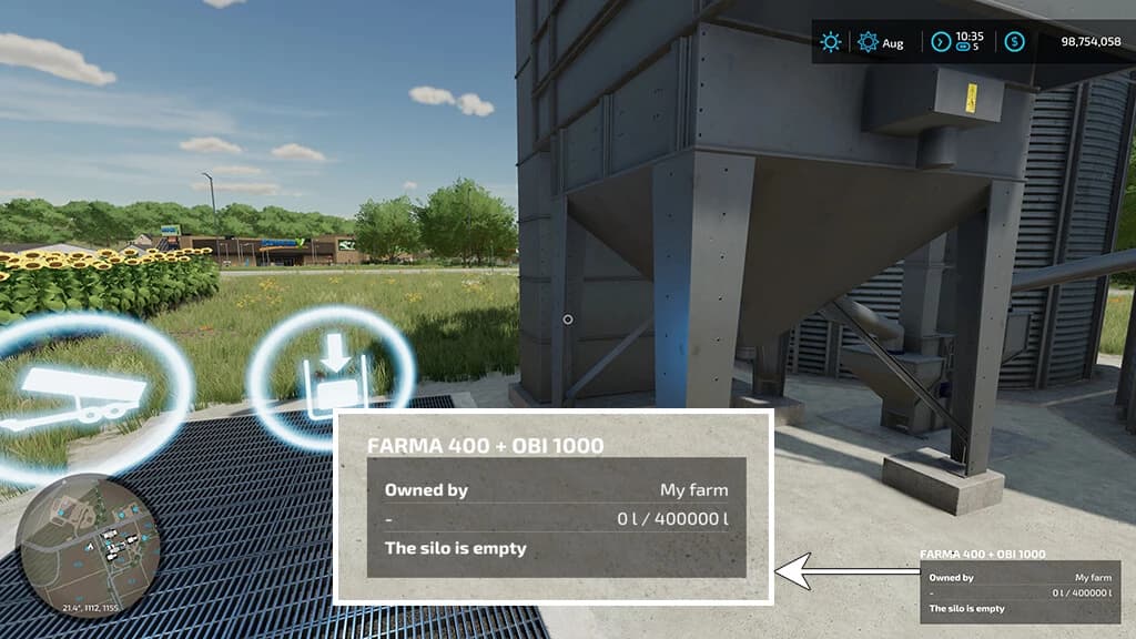 SILO FILL INFORMATION 3