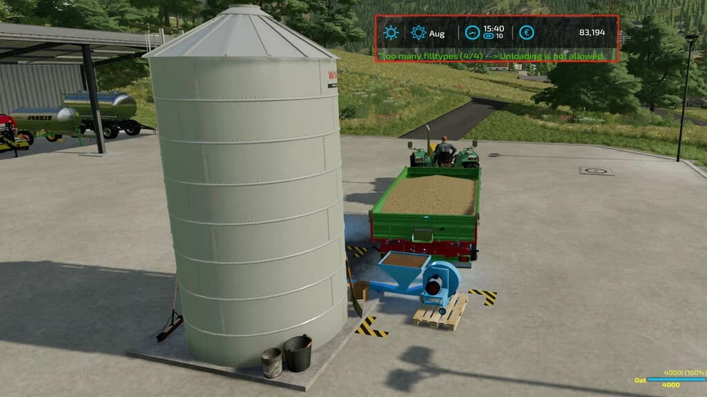 SILO FILLTYPE LIMITING 4