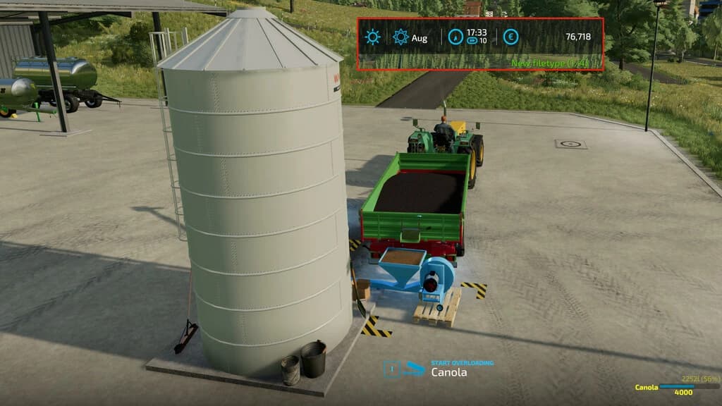 SILO FILLTYPE LIMITING