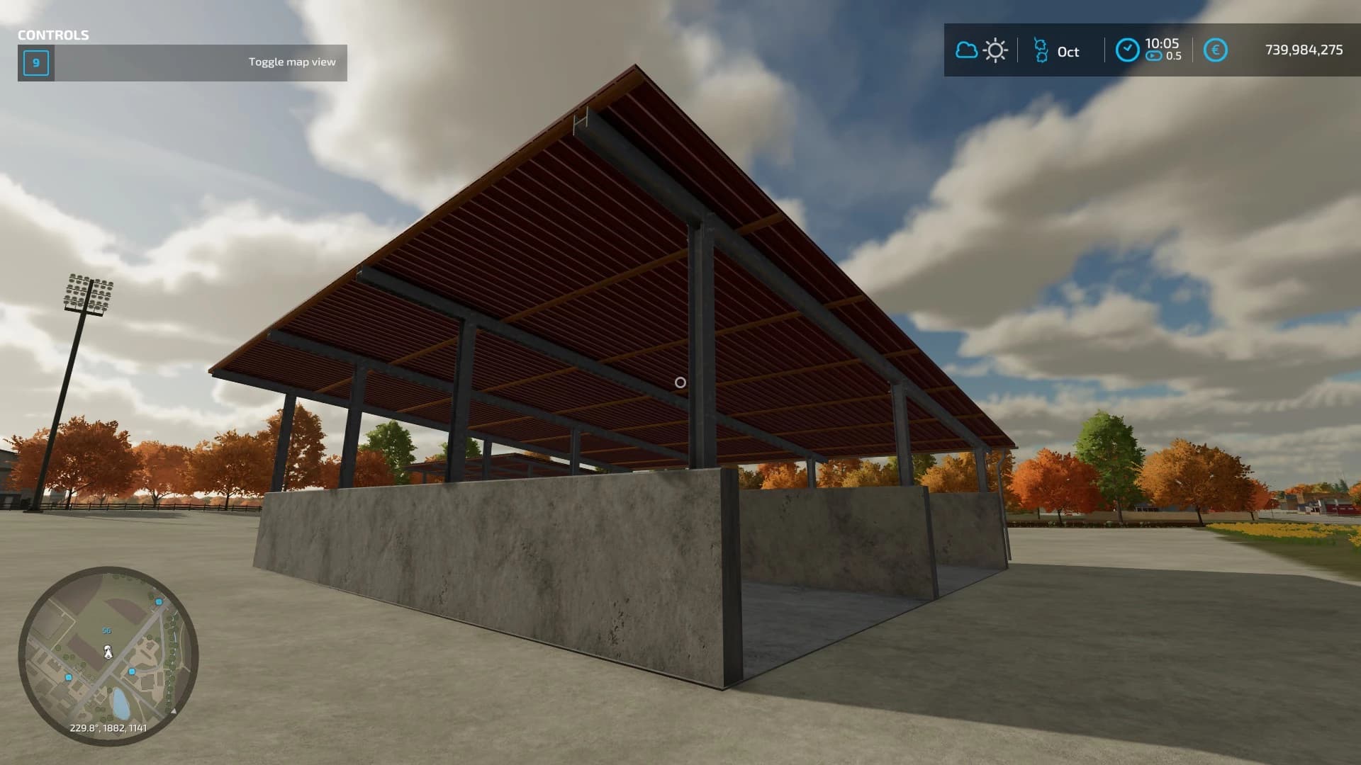 SILO WITH ROOF 3