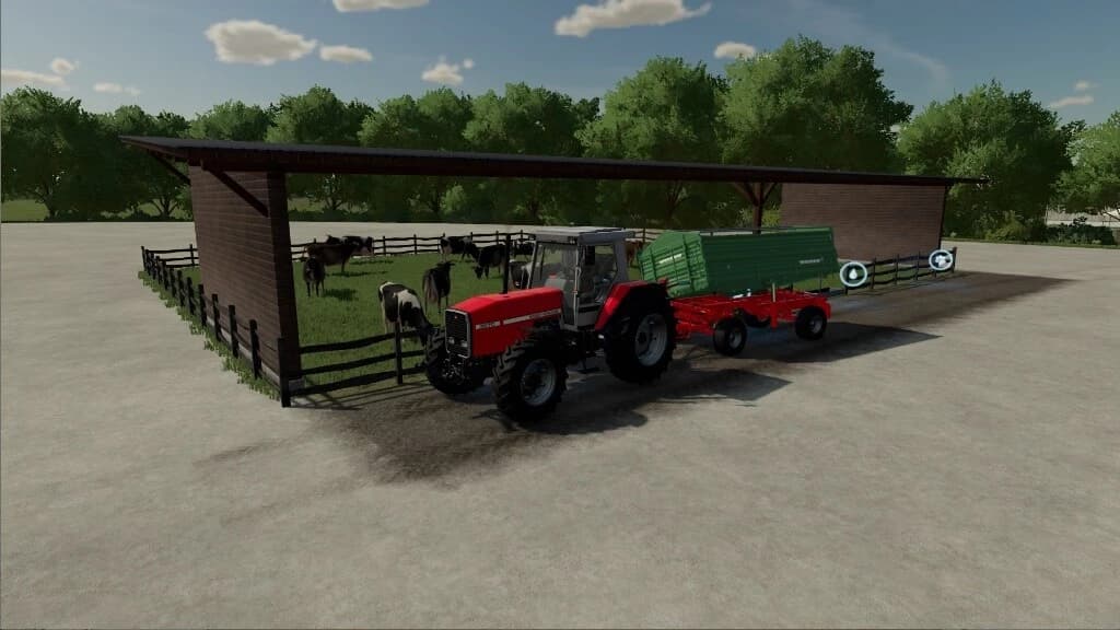 SIMPLE COW BARN 4