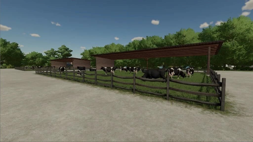 SIMPLE COW BARN