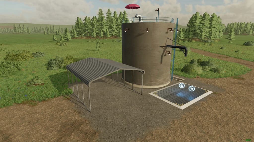 SIMPLE FARM SILO 4