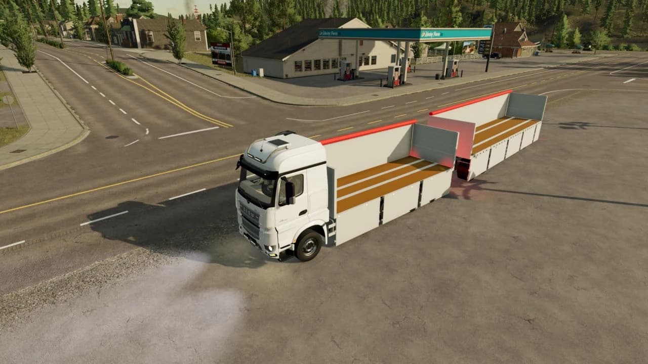 SISU GRAIN TRUCK + TRAILER 5