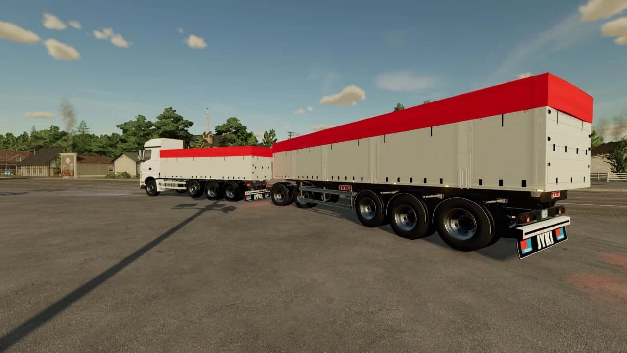 SISU GRAIN TRUCK + TRAILER 4