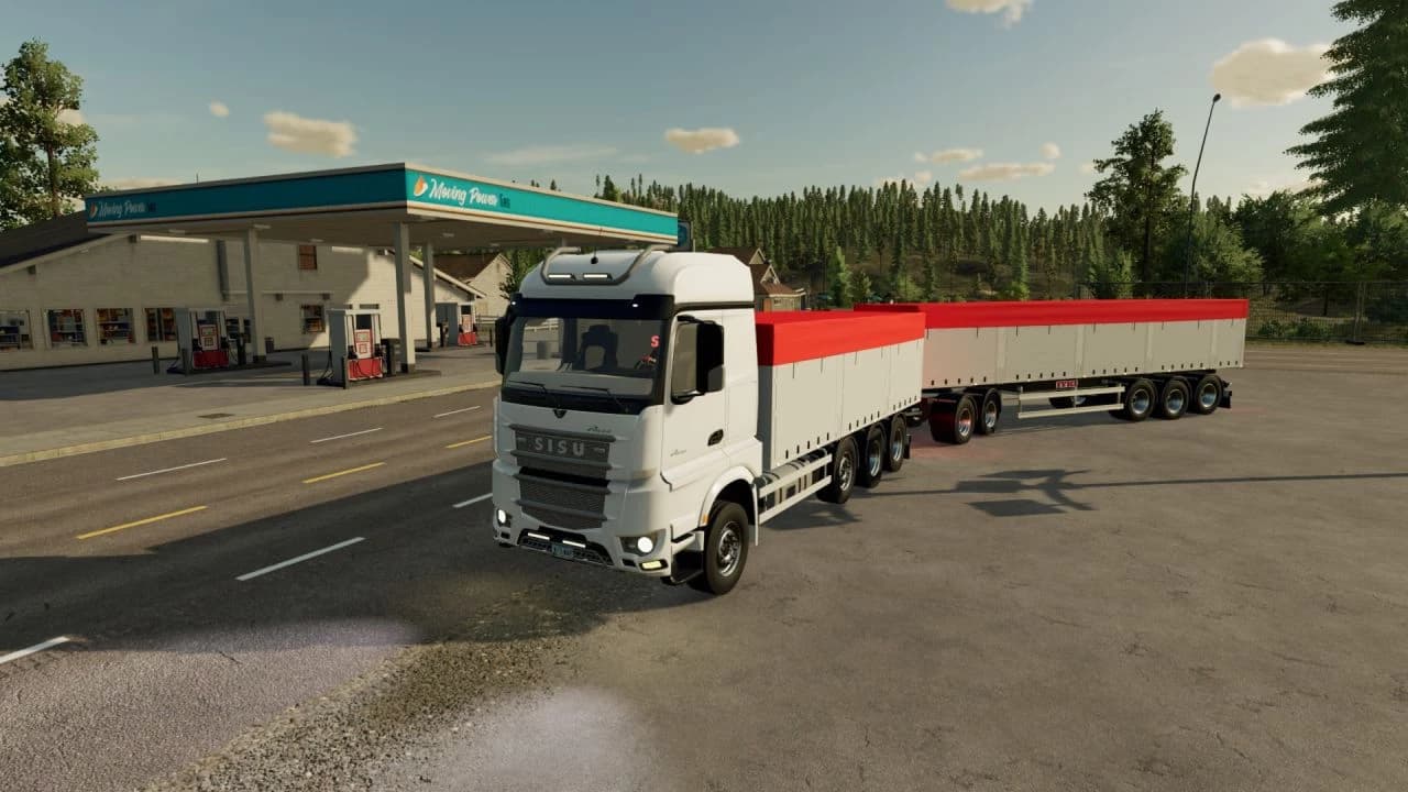 SISU GRAIN TRUCK + TRAILER 3