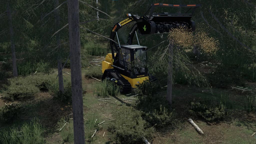 SKID-STEER FORESTRY MULCHER 3