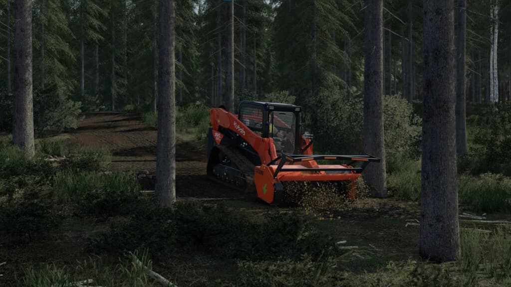 SKID-STEER FORESTRY MULCHER 2