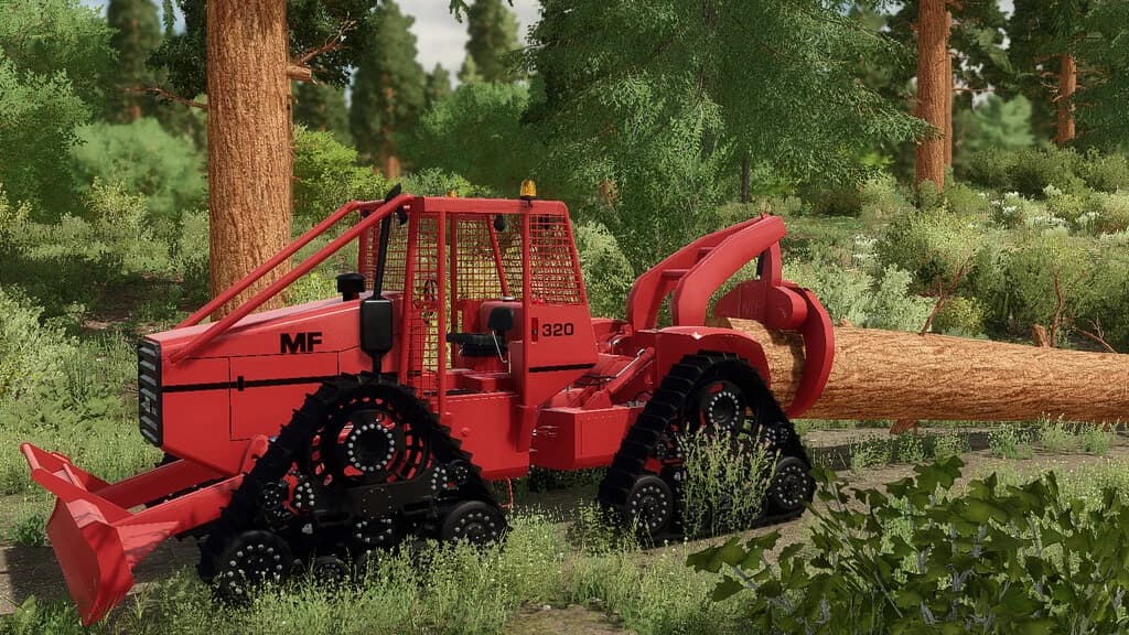 SKIDDER MF320 6