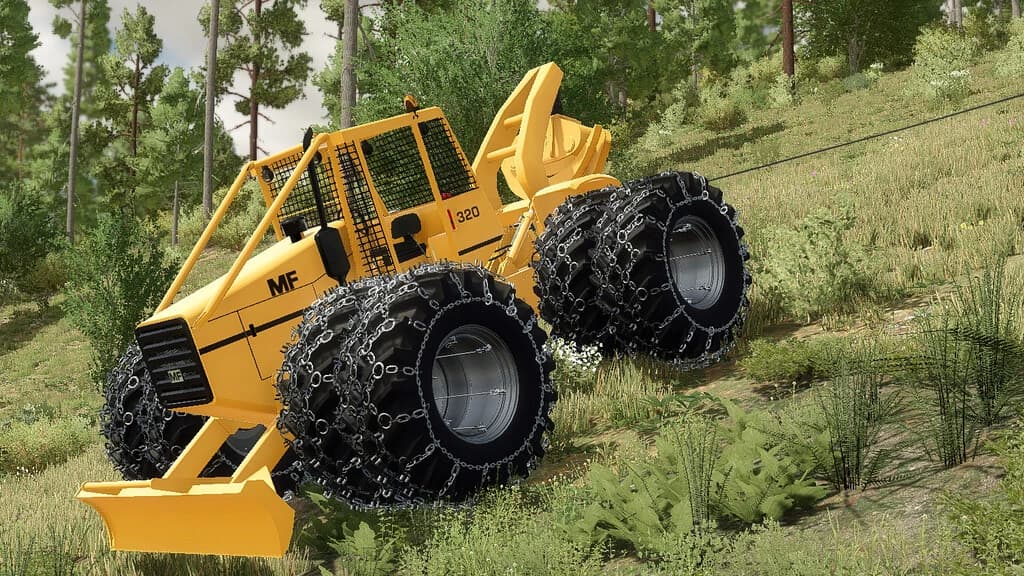 SKIDDER MF320