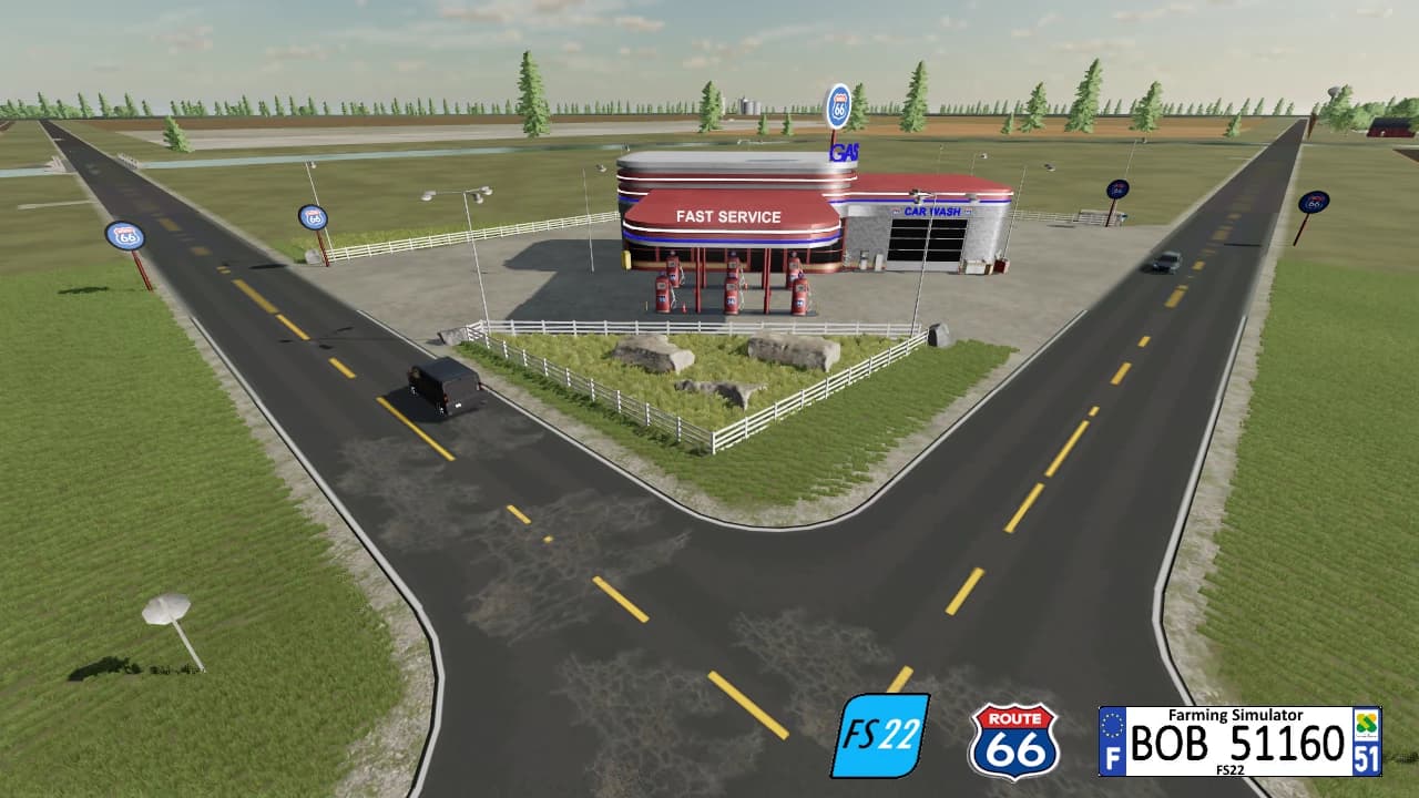 SM RT66 GAS STATION