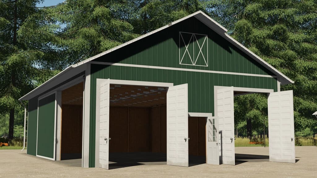 SMALL AMERICAN METAL HALL