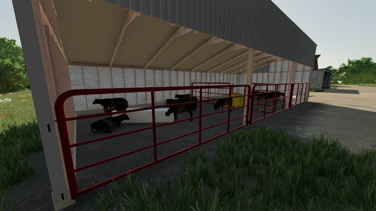 SMALL CALF SHED