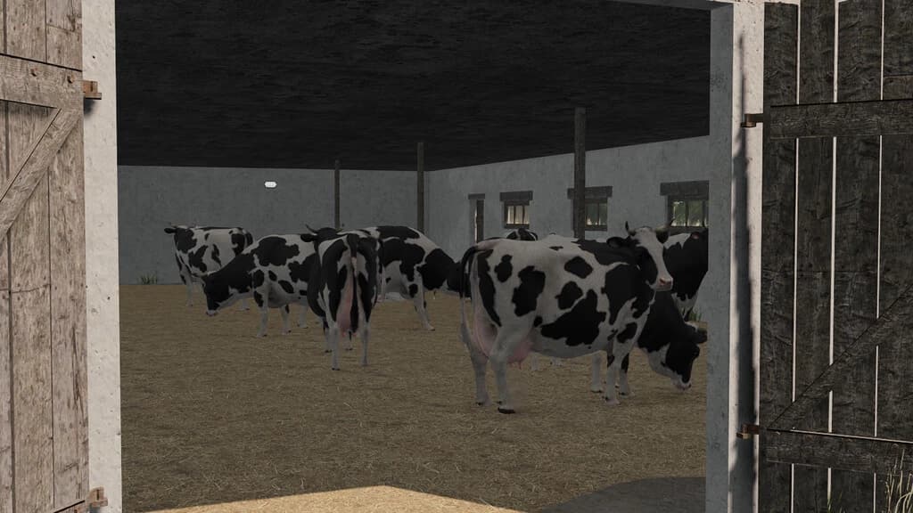 SMALL COW BARN