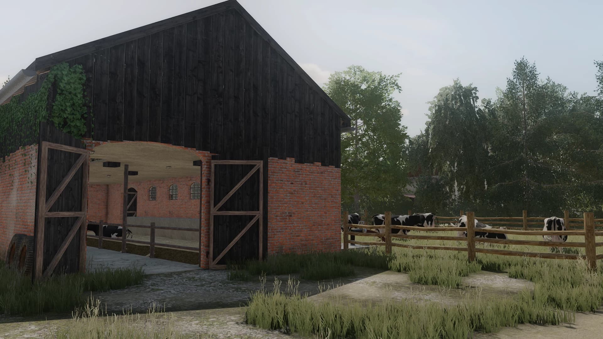 SMALL COWSHED WITH PASTURE 4