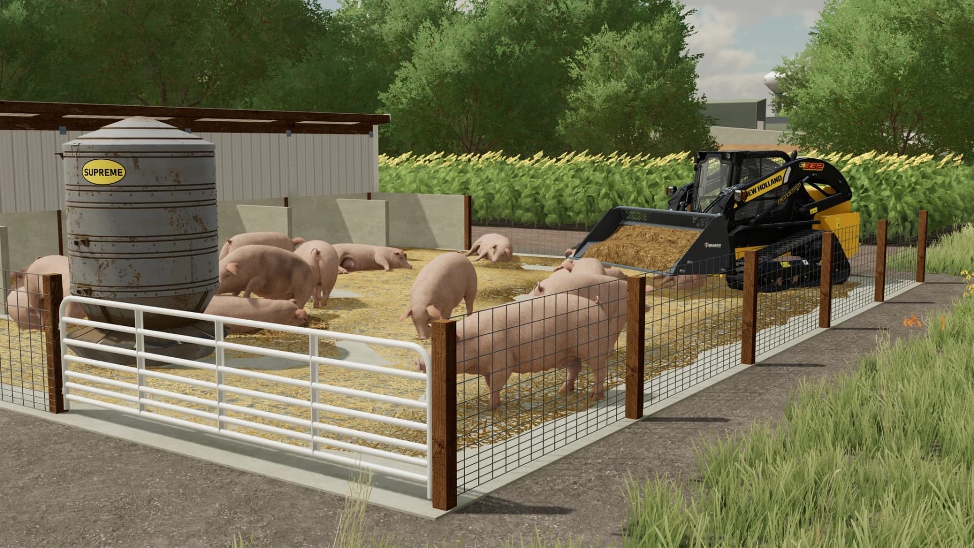 SMALL GESTATION BARN