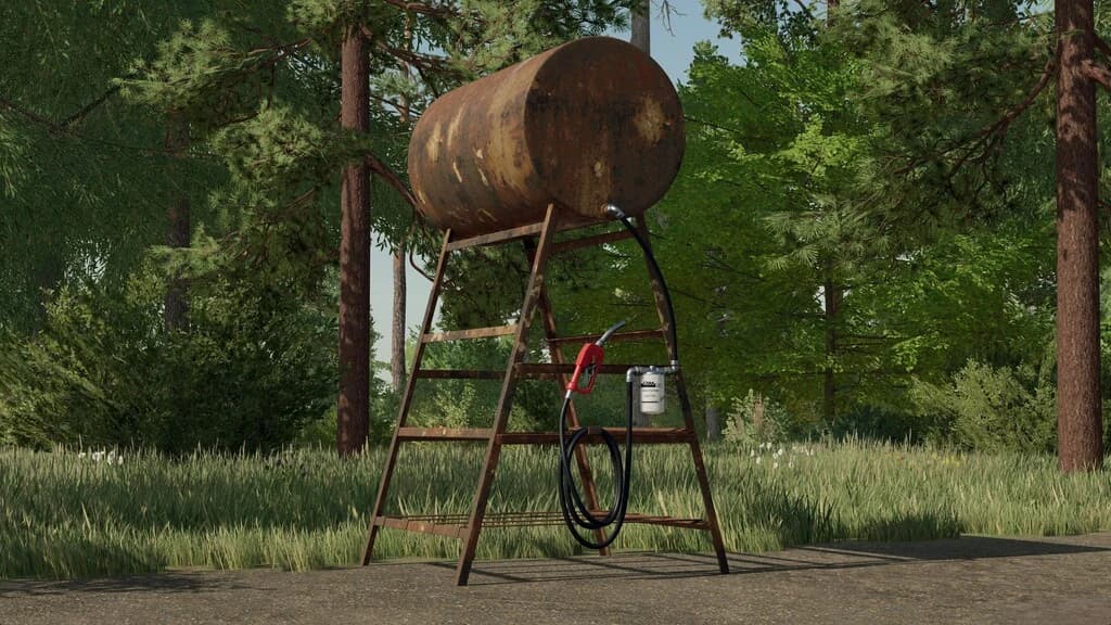 SMALL GRAVITY FUEL TANK 2