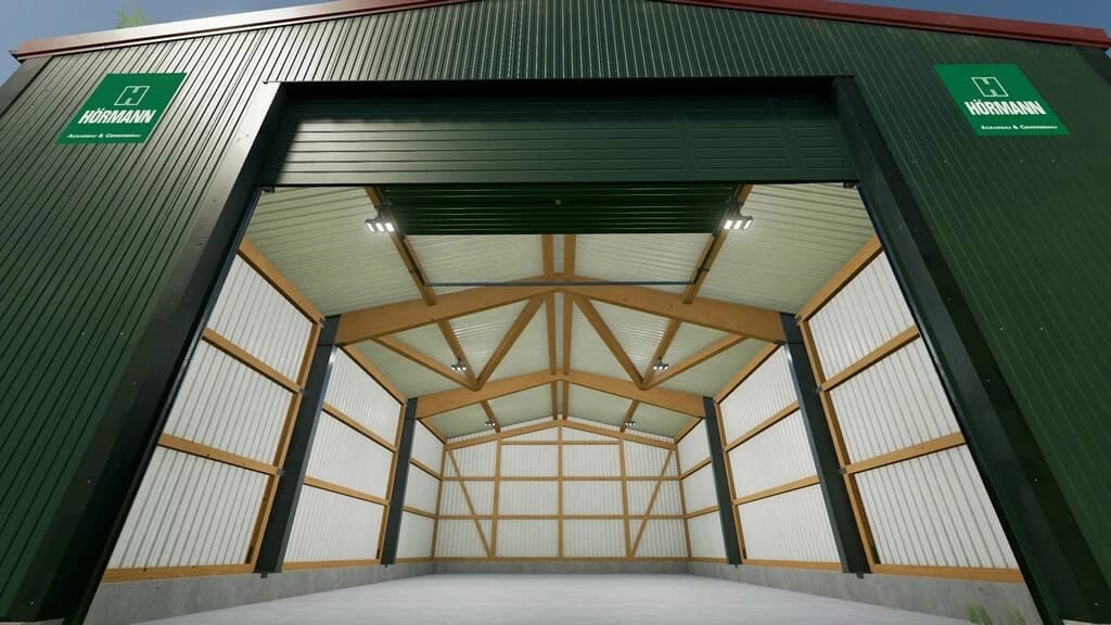SMALL HÖRMANN GARAGE INCL. WAREHOUSE 3