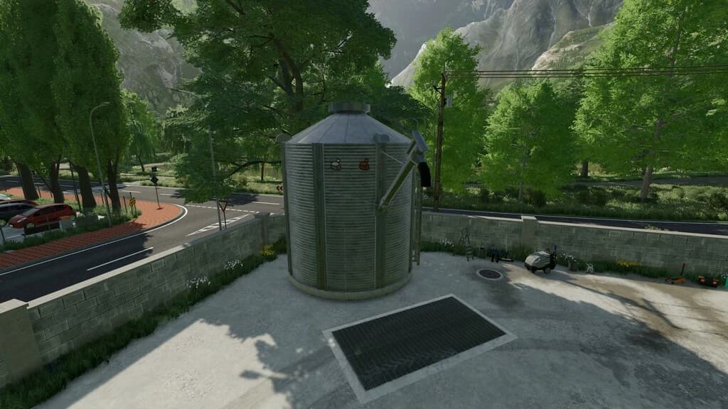 SMALL IRON ORE AND STONE SILO 3