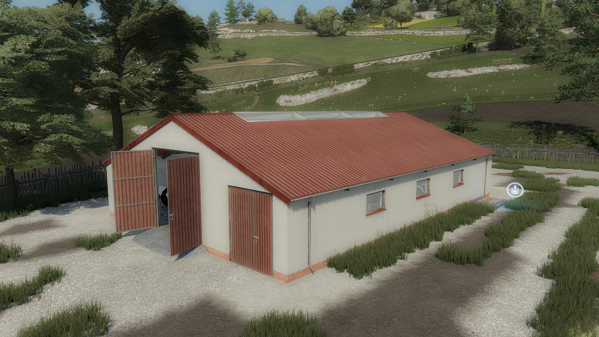 SMALL MODERN COWSHEED 2