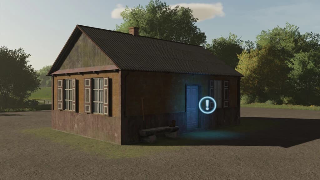 SMALL POLISH WOODEN HOUSE 2