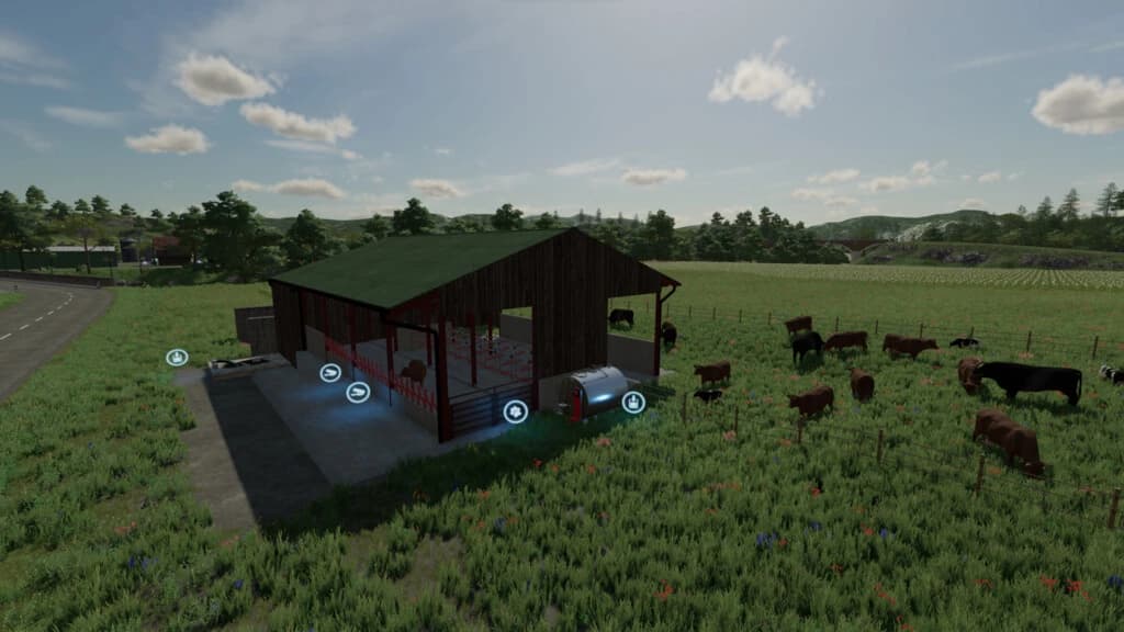 SMALL UK COW BARN