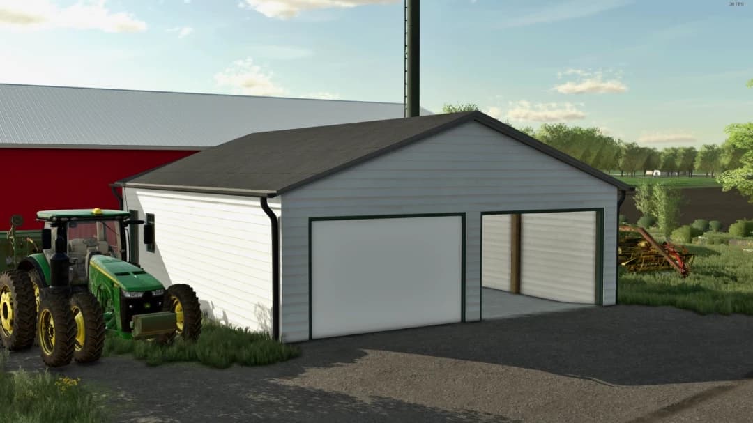 SMALL WHITE GARAGE 2
