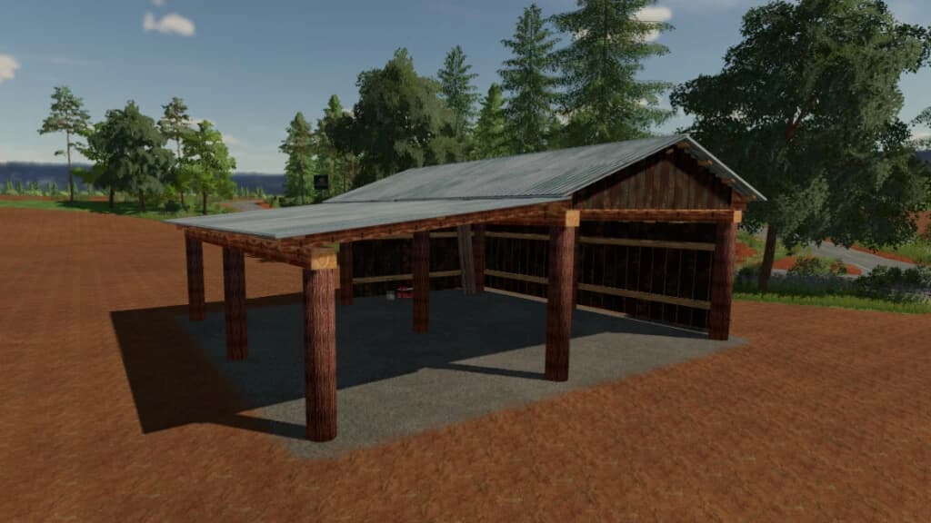 SMALL WOODEN SHELTER