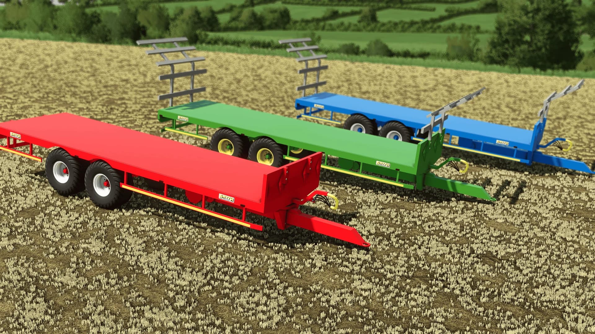 SMYTH 28FT BALE TRAILER