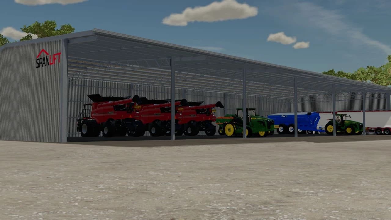 SPANLIFT AUSSIE SHEDS 3