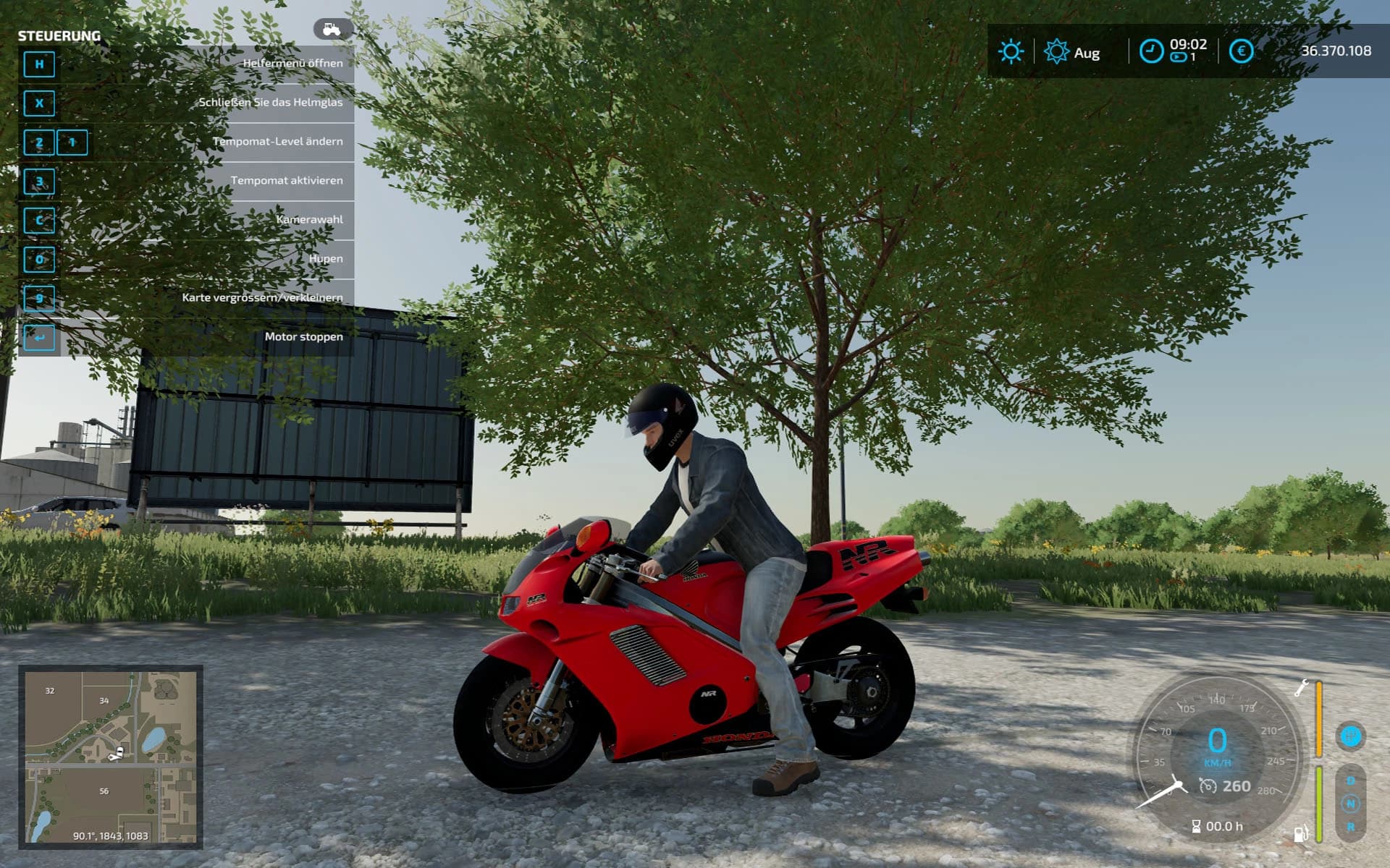 SPORT BIKE HONDA NR750 2