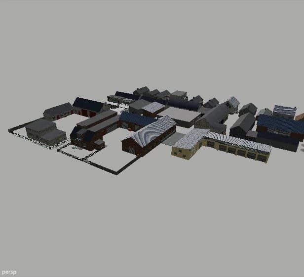STATIC BUILDINGS FOR MAP 4