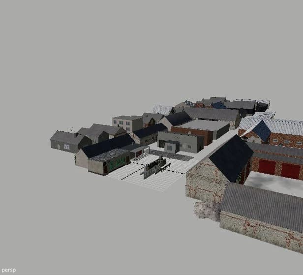 STATIC BUILDINGS FOR MAP 3