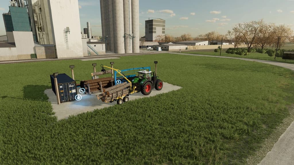 STATIONARY WOODCHIPPER